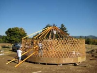 image of yurt