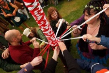 image of maypole