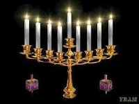 image of menorah