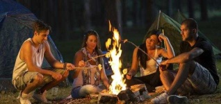 image of campfire