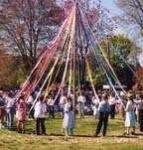 image of maypole