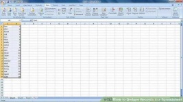 image of spreadsheet
