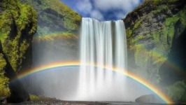 image of waterfall