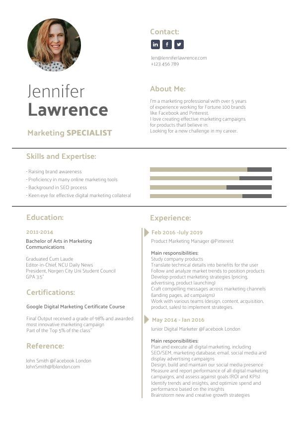 image of resumes #25