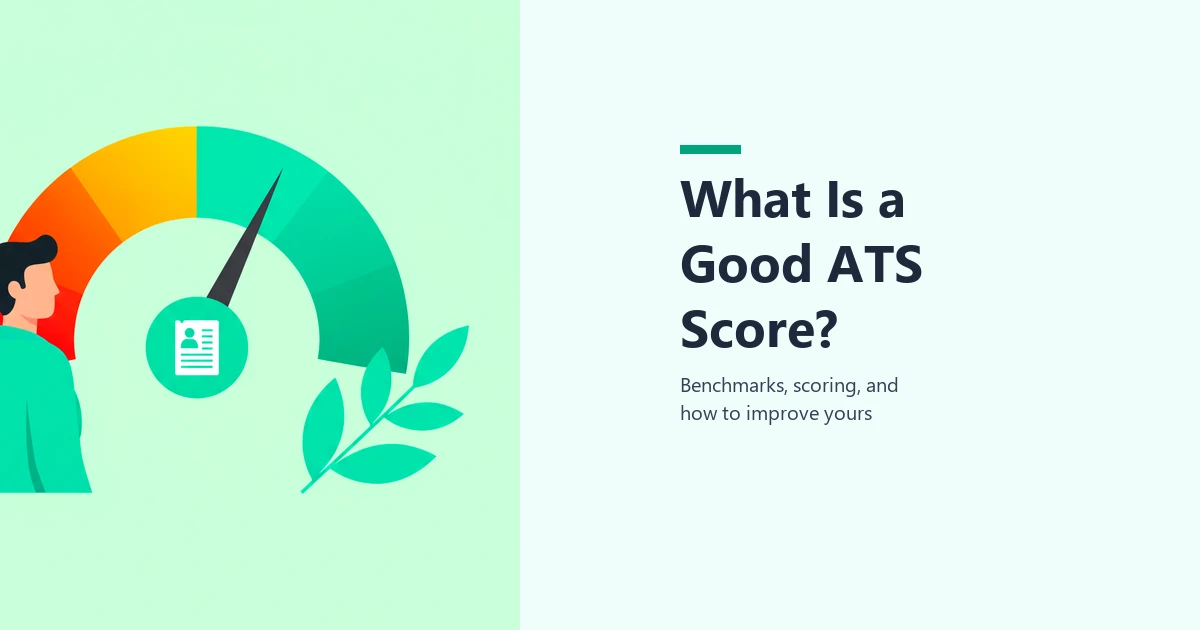 What is a Good ATS Score? Benchmarks, Scoring Explained & How to Improve