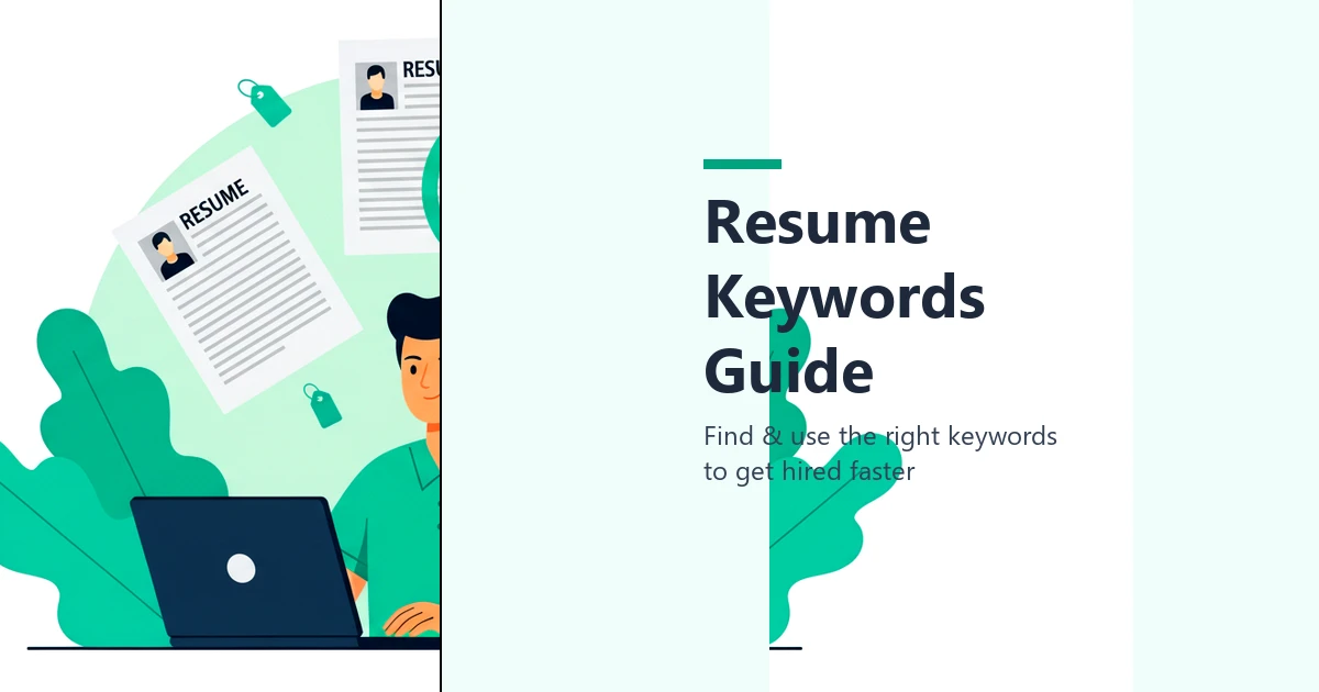 Resume Keywords Guide: How to Find and Use the Right Keywords to Get Hired