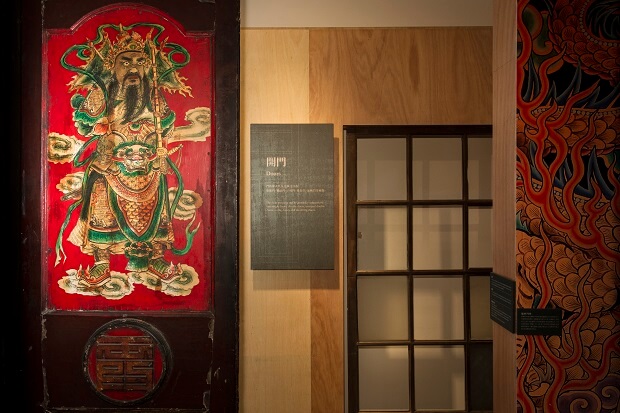 大稻埕207博物館現正展出「你的風景 我家門窗」特展。（吳宙棋攝）