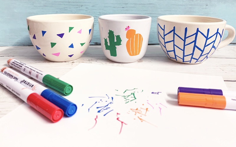 Paint a Glass Mug Kit