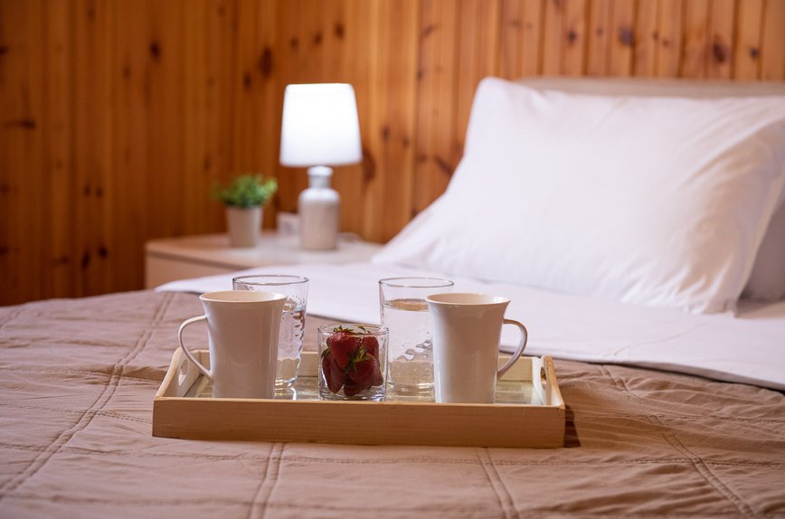 Cyan Residence, Breakfast in bed