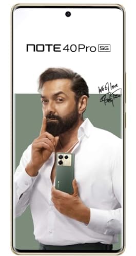 Infinix Note 40 Pro Plus 5G Smart Phone X6851- (Vintage Green, 256 GB) (12 GB RAM), 17.22 cm (6.78 inch) Full HD+ Display, 108MP (OIS) Back Camera, 32MP Front Camera