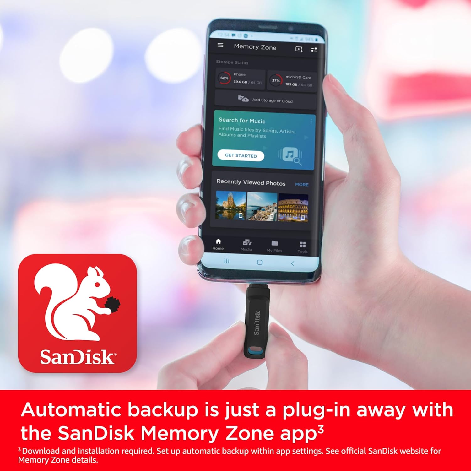 SanDisk Ultra Dual Drive Go C3 256GB USB3.0 Type C Pendrive for Mobile- Black 