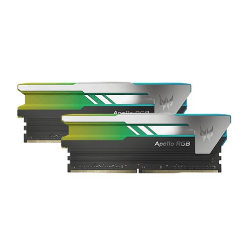 Acer Predator Apollo RGB Series 16GB (8GBx2) DDR4 3600MHz Desktop Ram (Black) BL.9BWWR.227