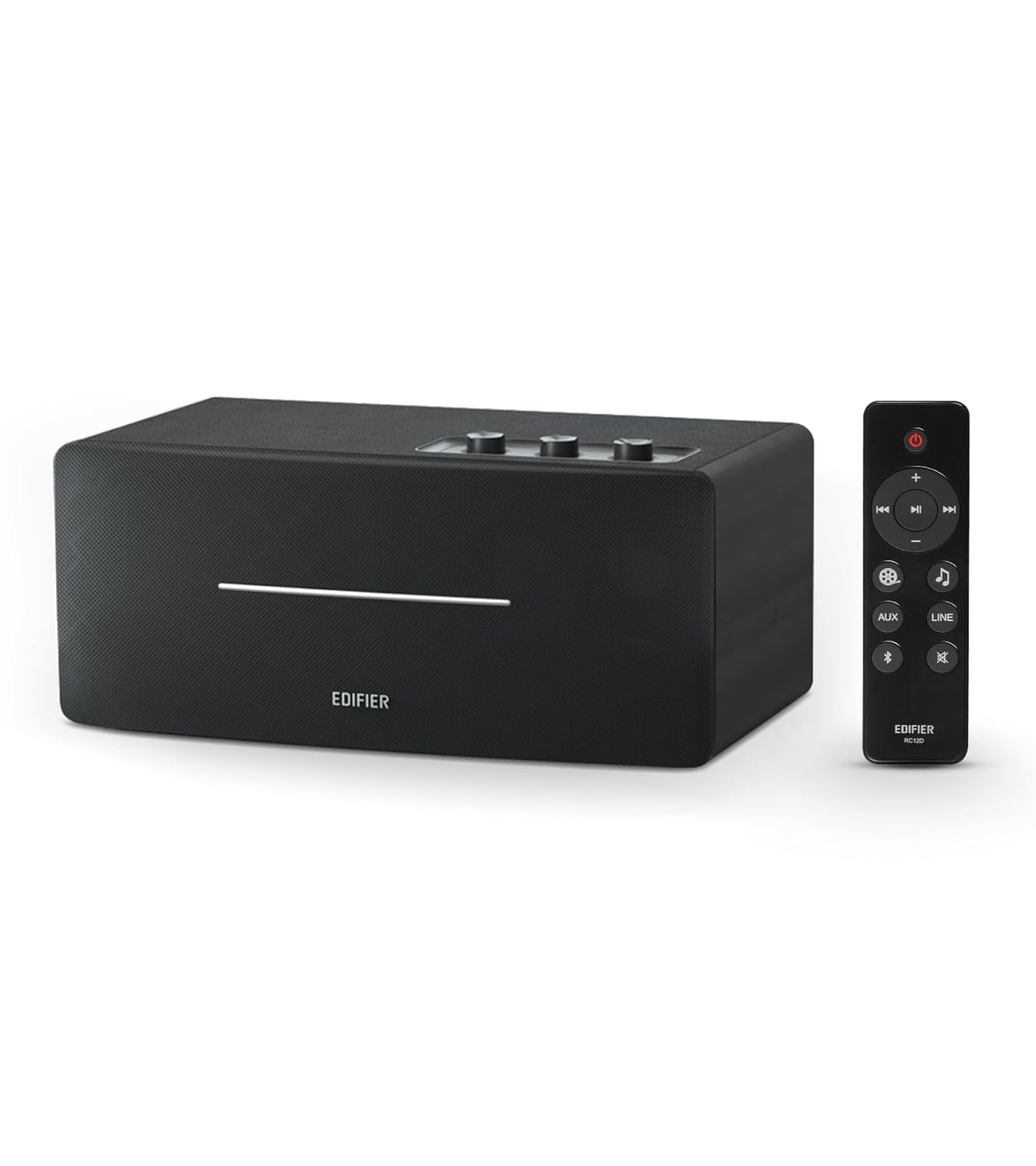 Edifier D12 Integrated Stereo Speakers- Black