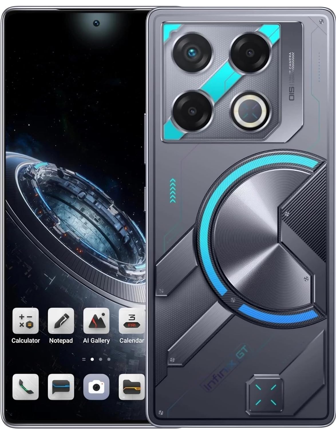Infinix GT20 Pro 5G X6871(Mecha Blue, 12GB RAM, 256GB Storage) Smart Phone, 6.78" AMOLED Display, 108MP+2MP+2MP, 32MP Front Camera,  45W Fast Charging