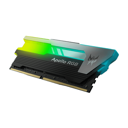 Acer Predator Apollo RGB Series 16GB (8GBx2) DDR4 3600MHz Desktop Ram (Black) BL.9BWWR.227