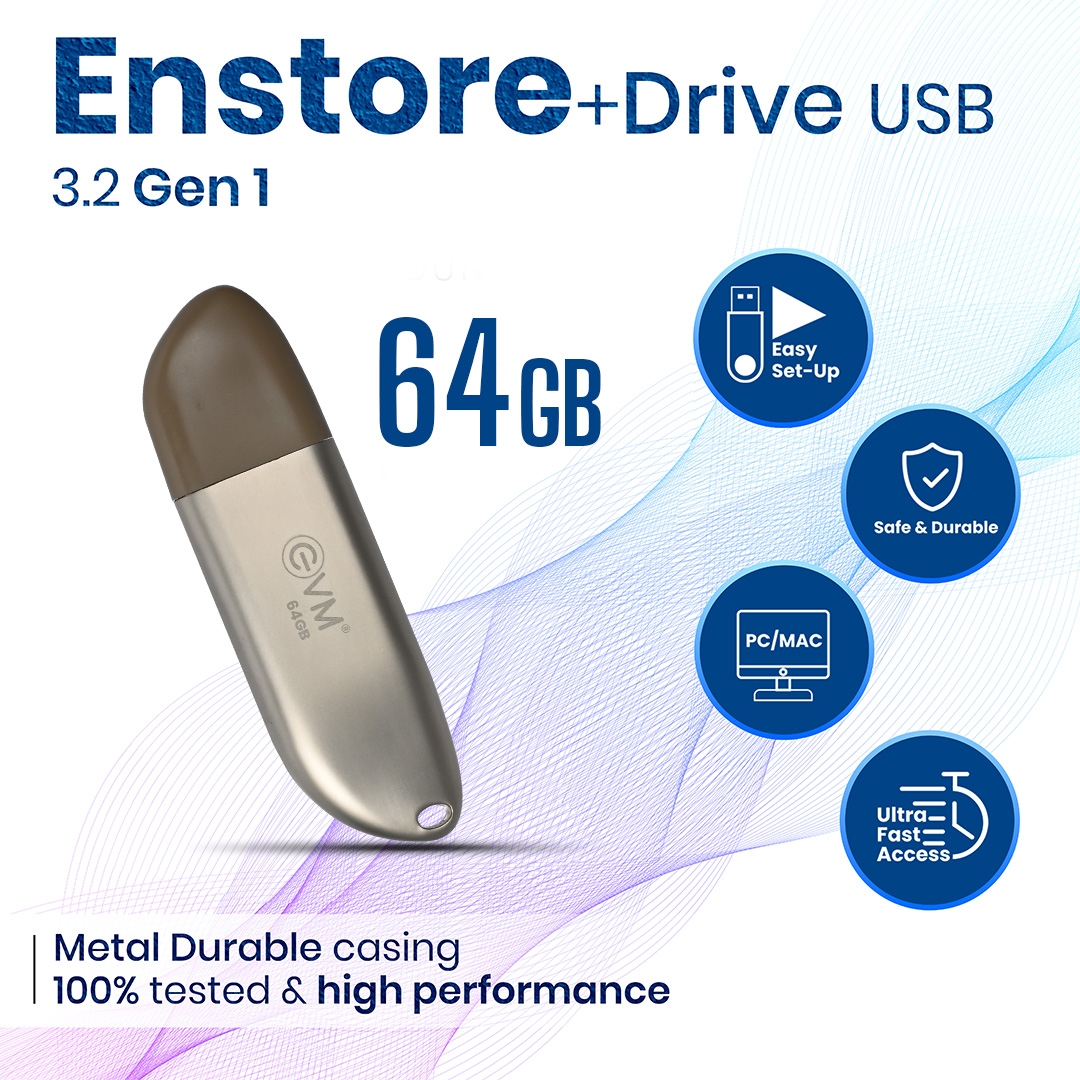 EVM 64GB ENSTORE+ USB 3.2  PEN DRIVE
