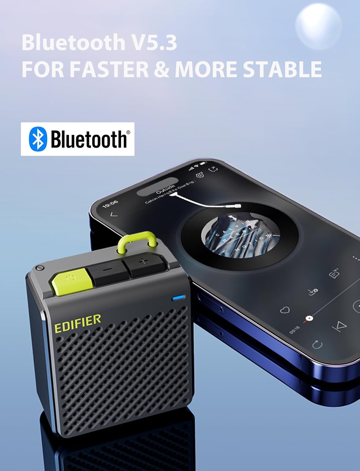 Edifier MP85 Portable Bluetooth Speaker- Black