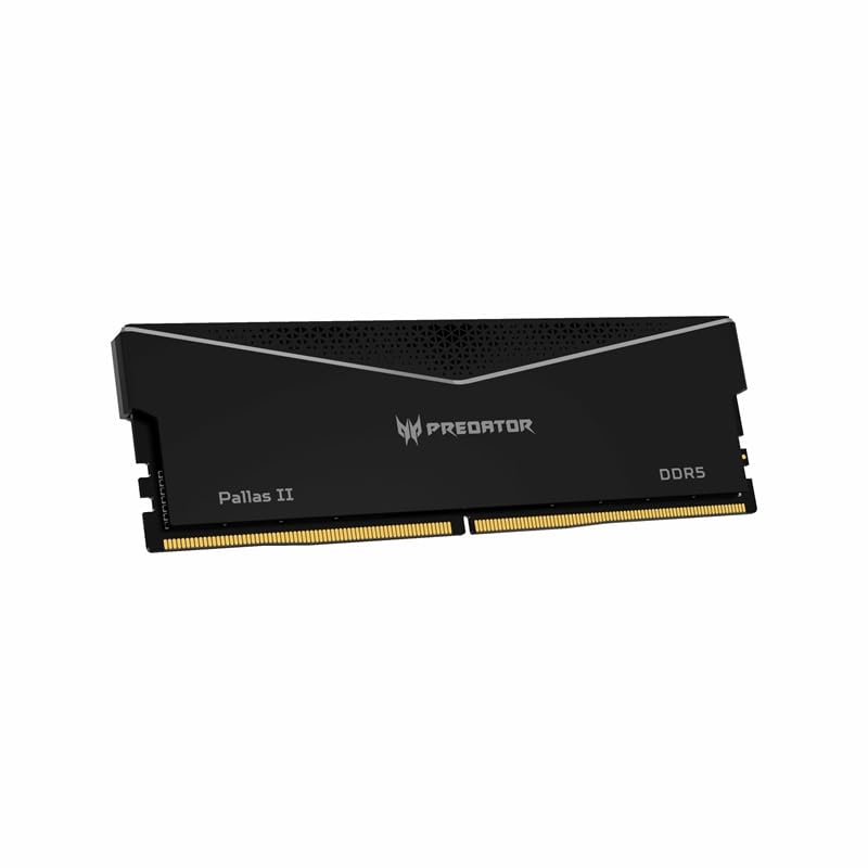 Acer Predator Pallas II 64GB (32GBx2) 6000MHZ DDR5 Memory- Black, BL.9BWWR.436