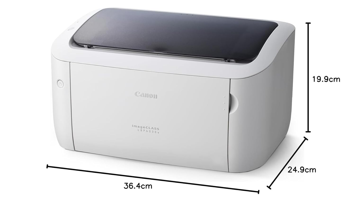 Canon LBP6030W imageCLASS  Wi-Fi Mono Printer, Windows, Mac and Linux Support- White
