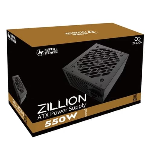 Super Flower Zillion DB 550W Bronze Smps Power Supply (SF-550Z12DB)