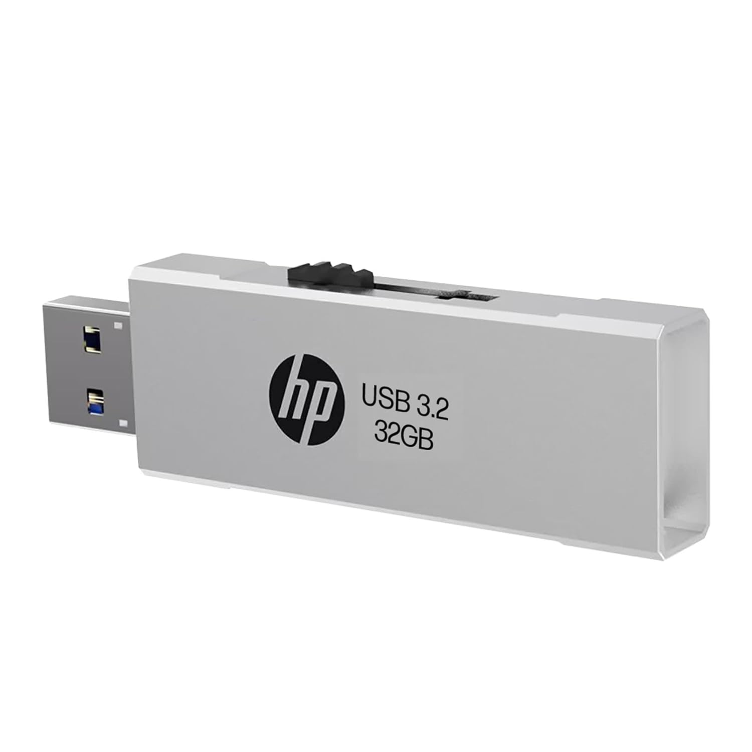 HP 818W 32GB USB 3.2 Flash Drive - Silver