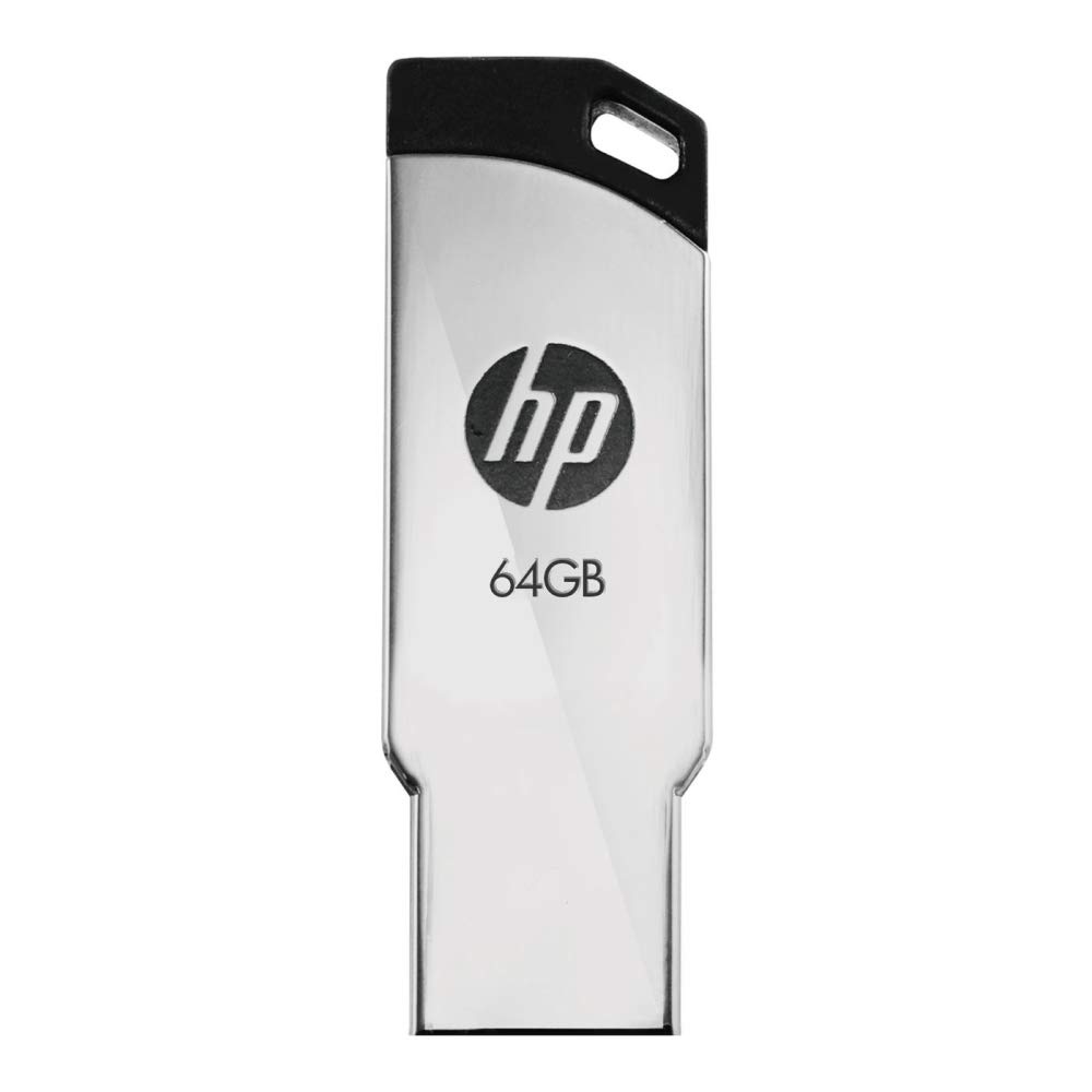 HP V236W USB 2.0 64GB Pen Drive-SIlver