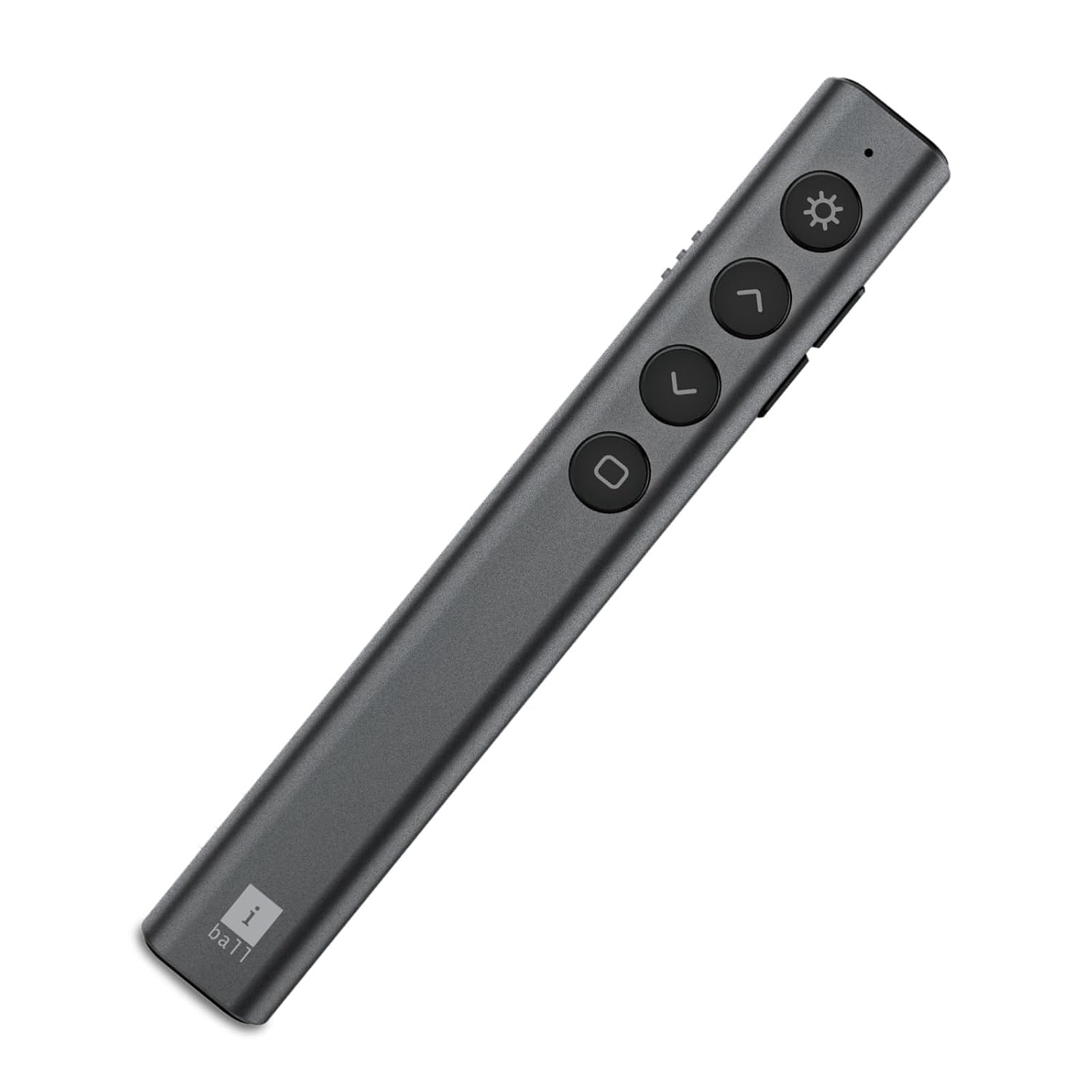 iBall Impact2 Wireless Presenter for Presentation, RED Laser Pointer, PowerPoint PPT Slide Changer- Black