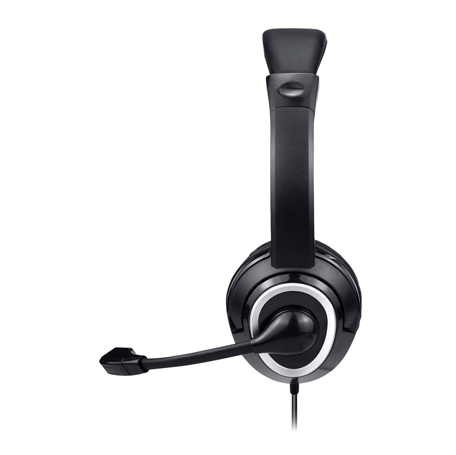 iBall Upbeat USB Headset-Adjustable Boom Mic,  Easy Access Controller, USB Headset with Mic- Ideal for Call/Meeting/Classes