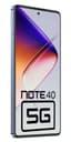 Infinix Note 40 5G X6852 Smart Phone- Obsidian Black  (256 GB) (8 GB RAM), 6.78-inch AMOLED display