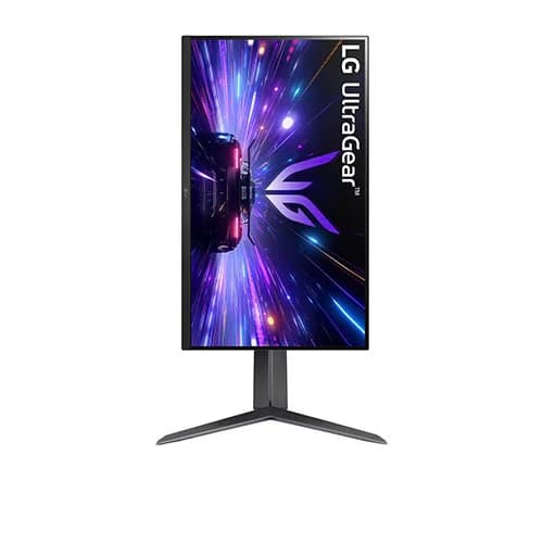 LG 27GS65F-B 27 Inch Ultragear IPS Full HD Gaming Monitor (1920 X 1080), AMD FreeSync Compatible, DisplayPort, HDMI, HP Out, Tilt/Height/Pivot Adjustments, Black 