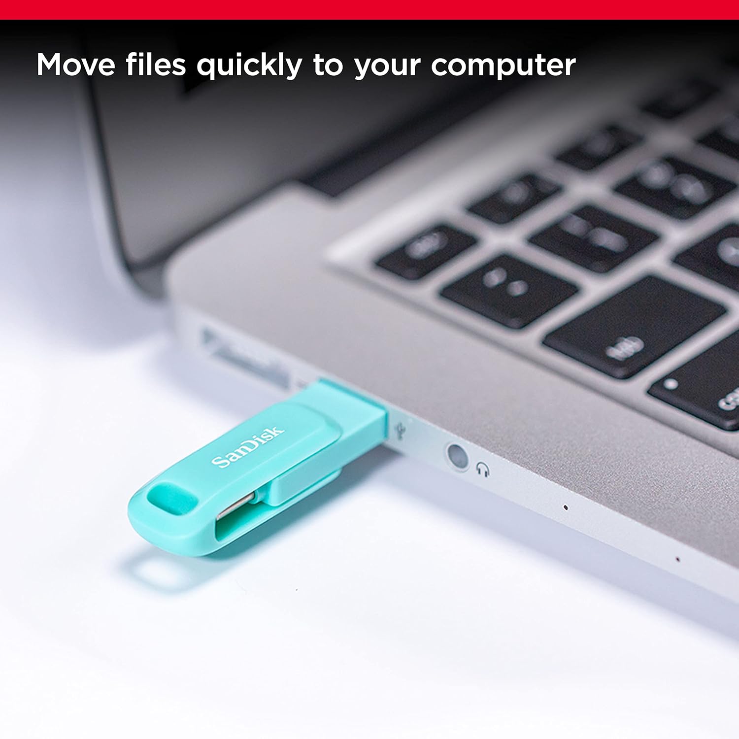 SanDisk Ultra Dual Drive Go C3 256GB USB3.0 Type C Pendrive for Mobile- Mint Green