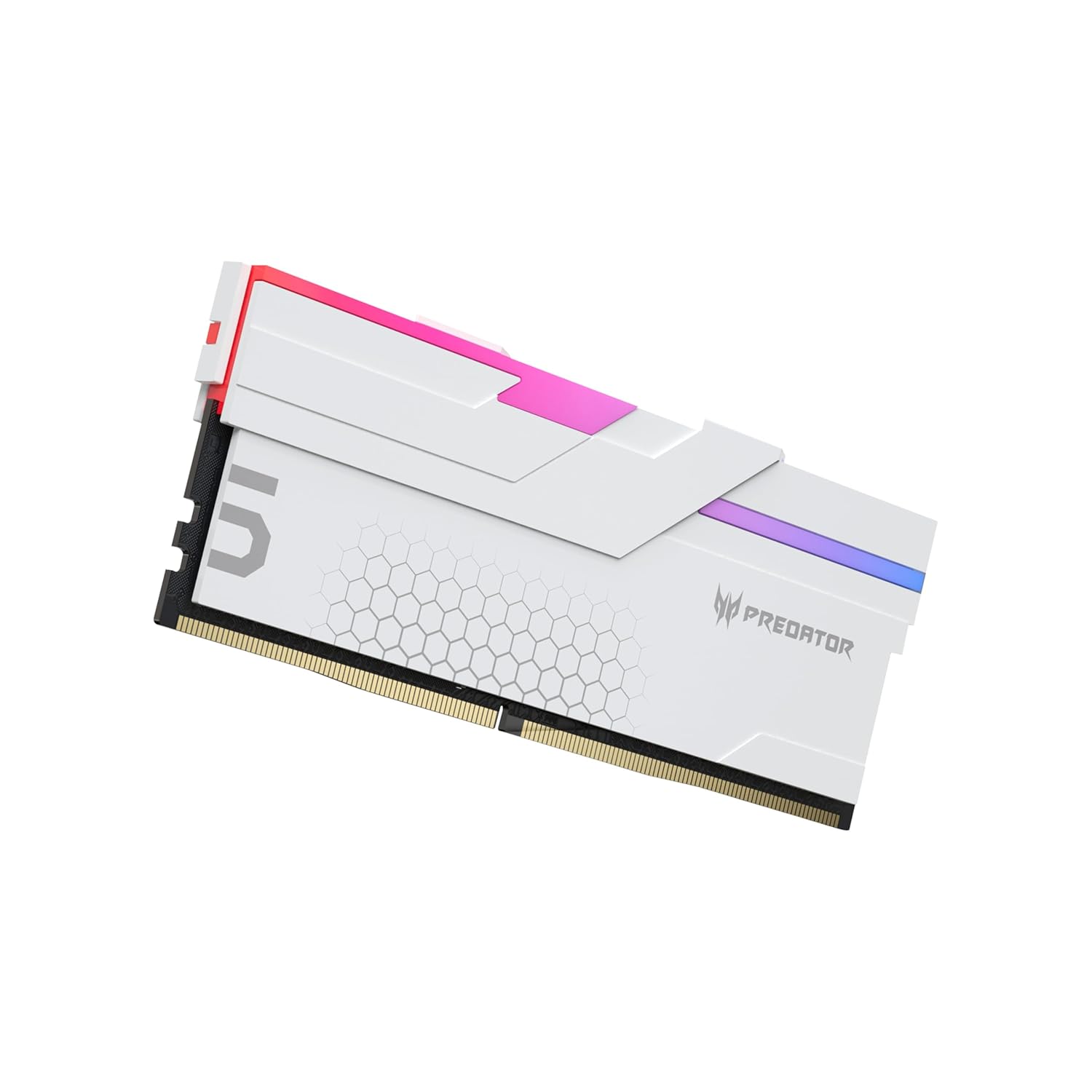 Acer Predator Hermes RGB Series 32GB (16GBx2) DDR5 7200MHz Desktop Ram (White) BL.9BWWR.405