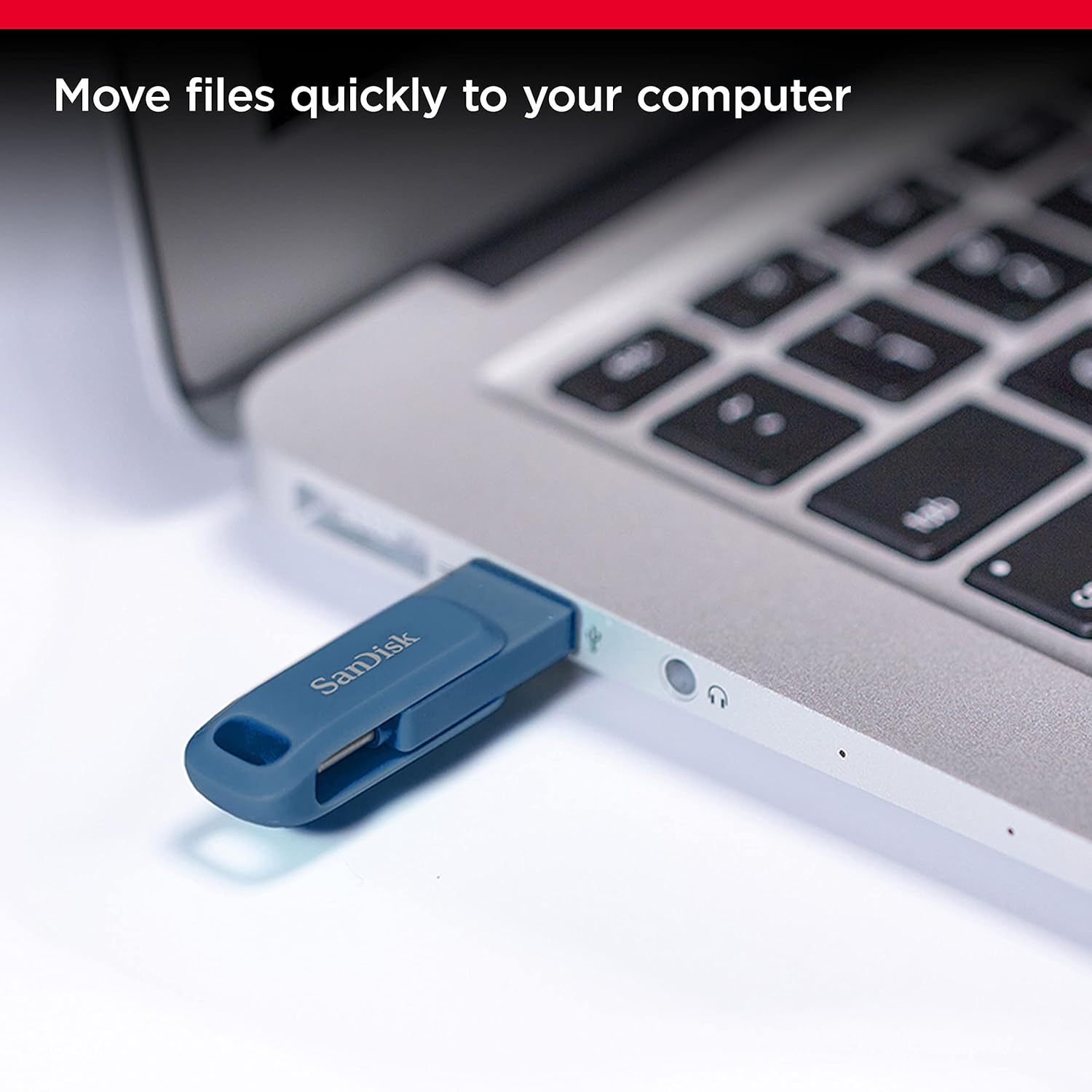 SanDisk Ultra Dual Drive Go C3 64GB USB3.0 Type C Pendrive for Mobile-Navy Blue