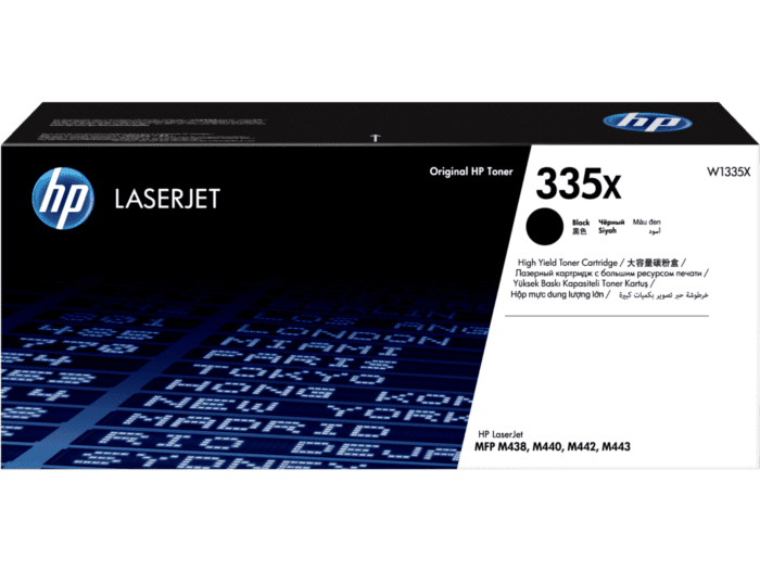 HP 335X High Yield Black Original LaserJet Toner Cartridge- W1335X