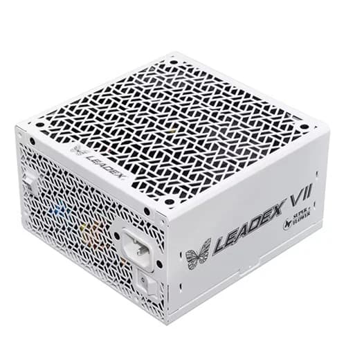 Super Flower Leadex VII Platinum Pro 1000W ATX 3.1 Power Supply White (SF-1000F14XP-WH)