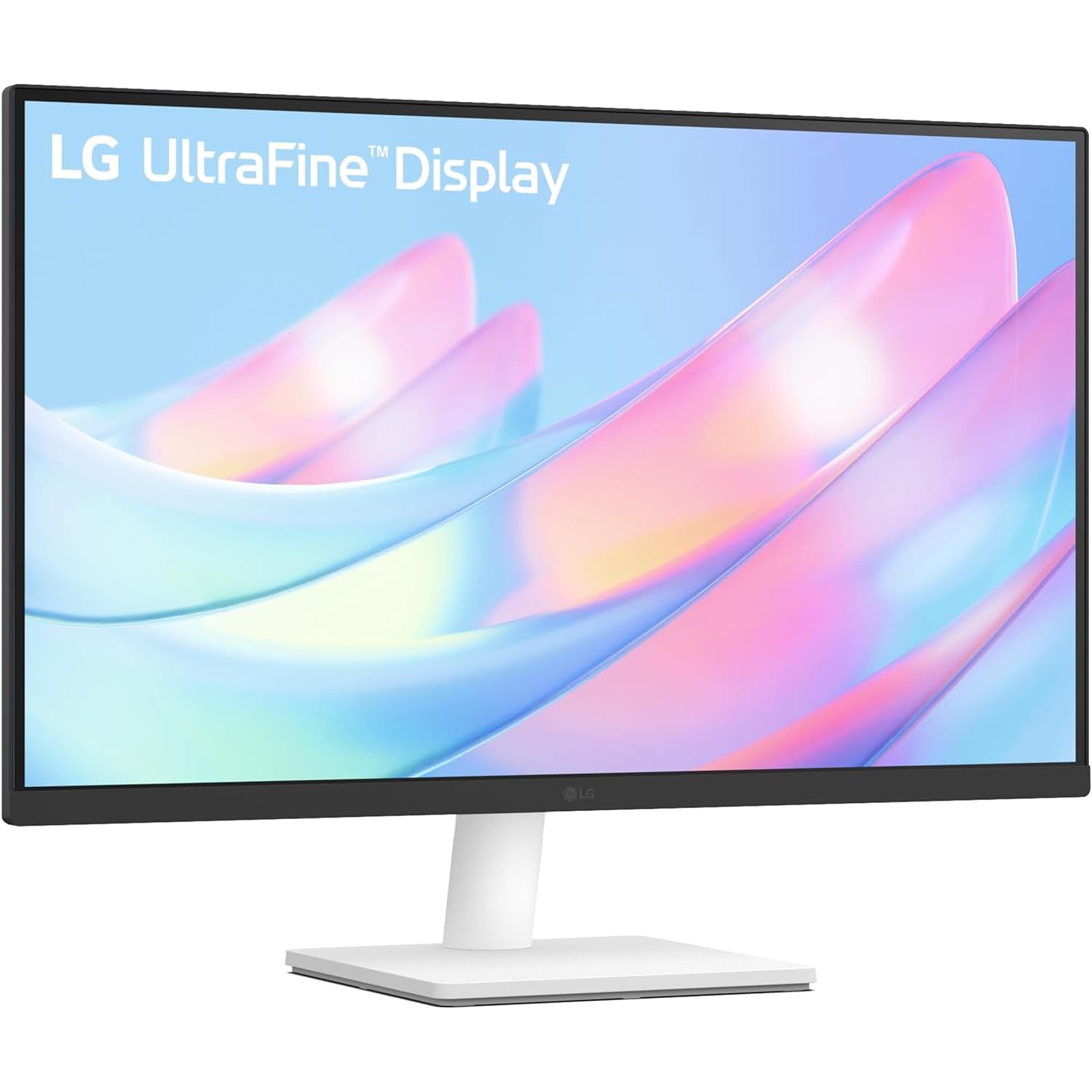 LG 27US500-W 27Inch Ultrafine Monitor, IPS, 4K UHD (3840x2160), 60Hz,HDR10 up to 90% DCI-P3 Color gamut, DisplayPort, Head Phone Out - White
