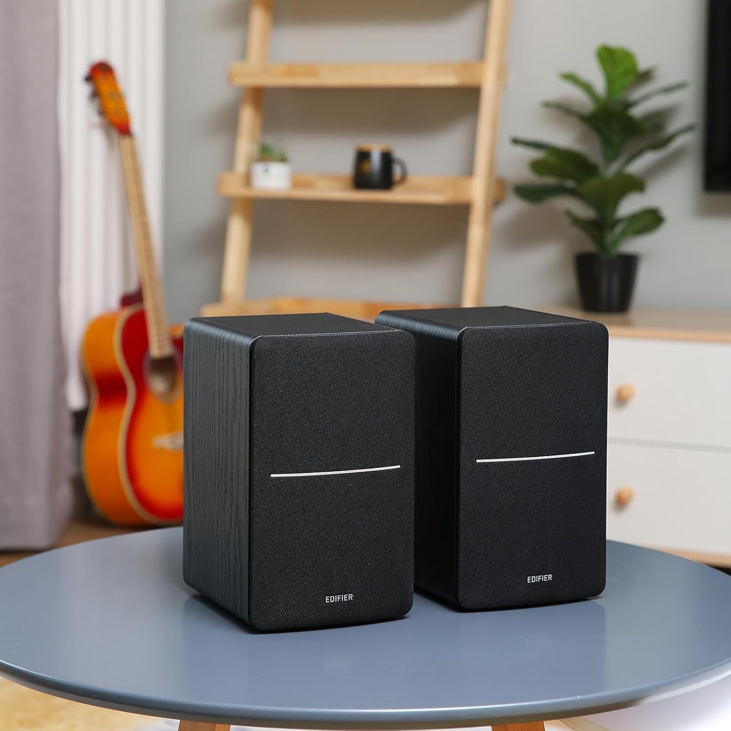 Edifier R1280DBs Active Bluetooth Bookshelf Speakers- Black