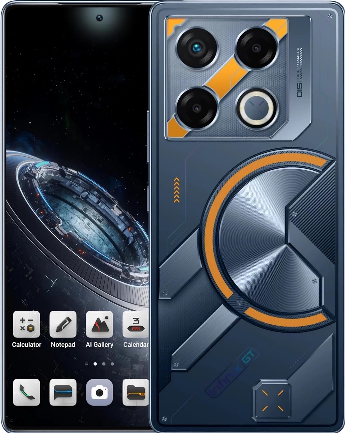 Infinix GT20 Pro 5G X6871 (Mecha Orange, 12GB RAM, 256GB Storage) Smart Phone, 6.78" AMOLED Display, 108MP+2MP+2MP, 32MP Front Camera,  45W Fast Charging