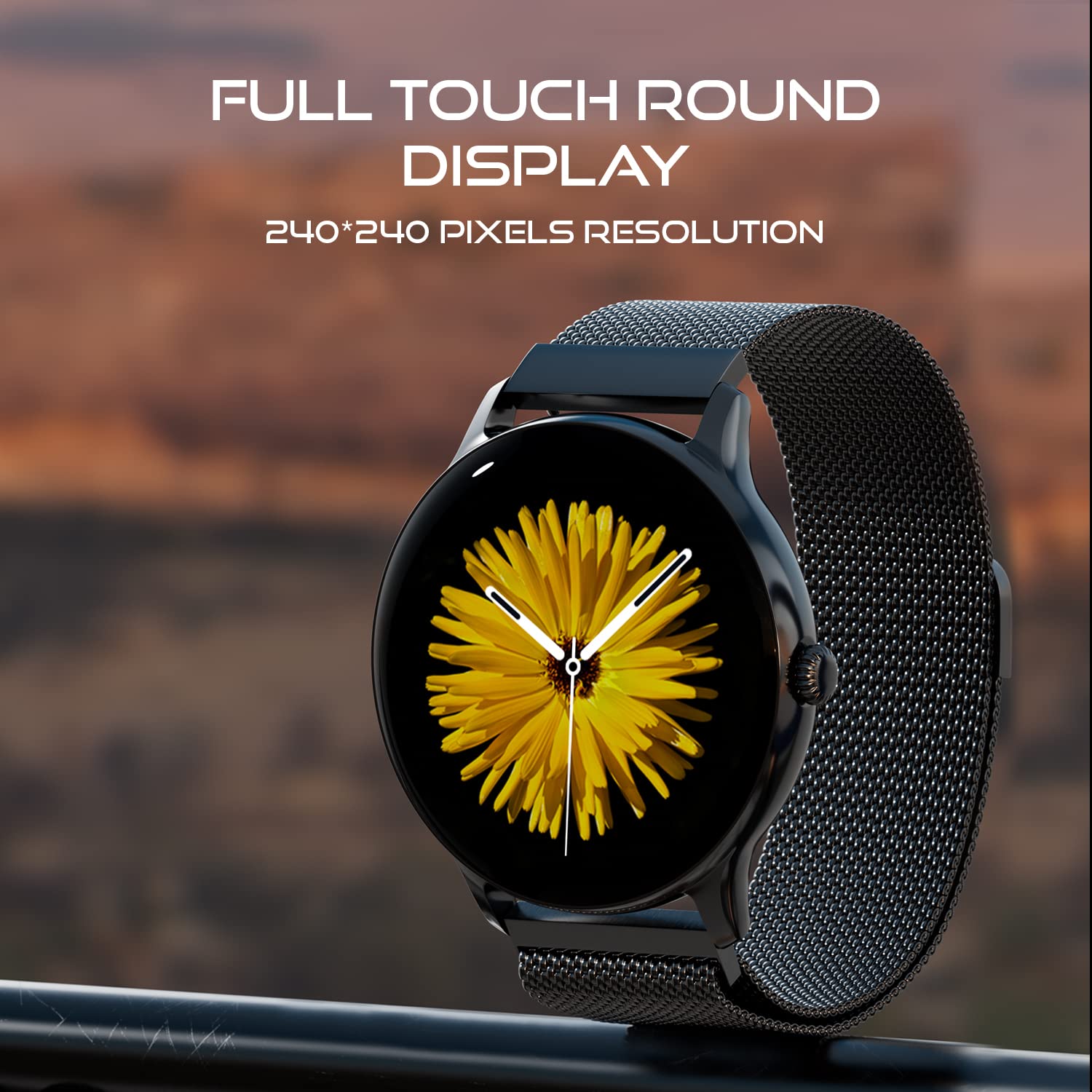 Fire Boltt Phoenix Ultra Smart Watch(BSW138) with 1.39"Inch Display, Bluetooth Calling, Metal Body with 120+ Sports Modes, SpO2- Dark Grey