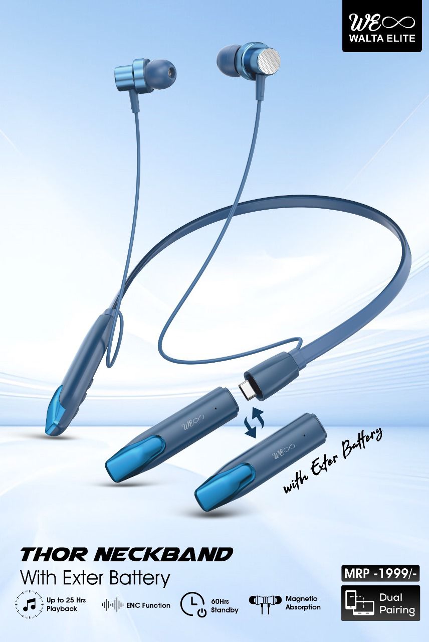 Walta Elite Thor Neckband- Blue