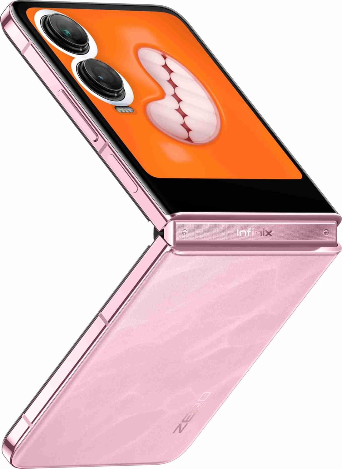 Infinix Zero Flip 5G Smart Phone X6962- (Blossom Glow, 512 GB) (8 GB RAM), 4720 mAh Battery, Dual 50MP Back Camera, 50MP Front Camera