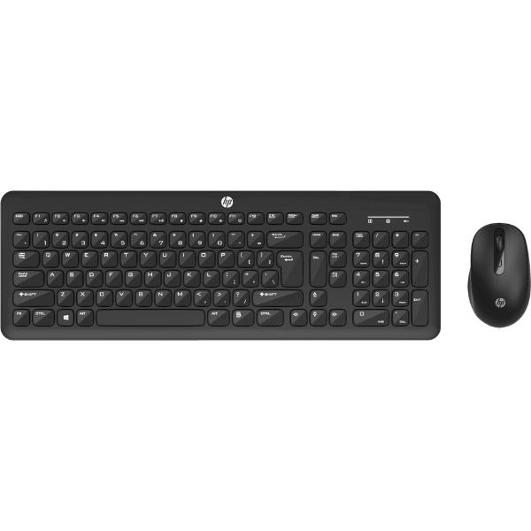 HP KM260 Wireless Mouse and Keyboard Combo- Black