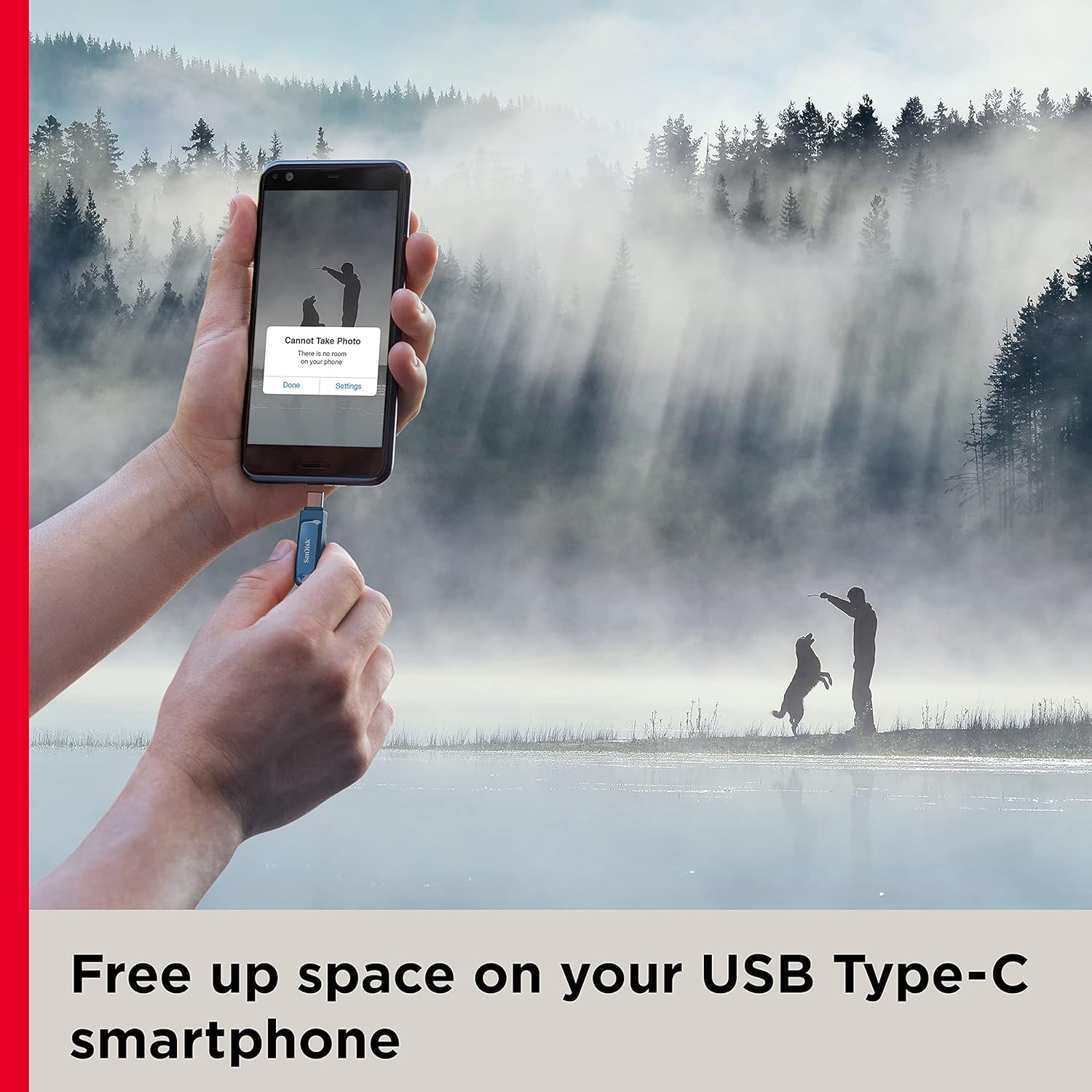 SanDisk Ultra Dual Drive Go C3 512GB USB3.0 Type C Pendrive for Mobile-Navy Blue