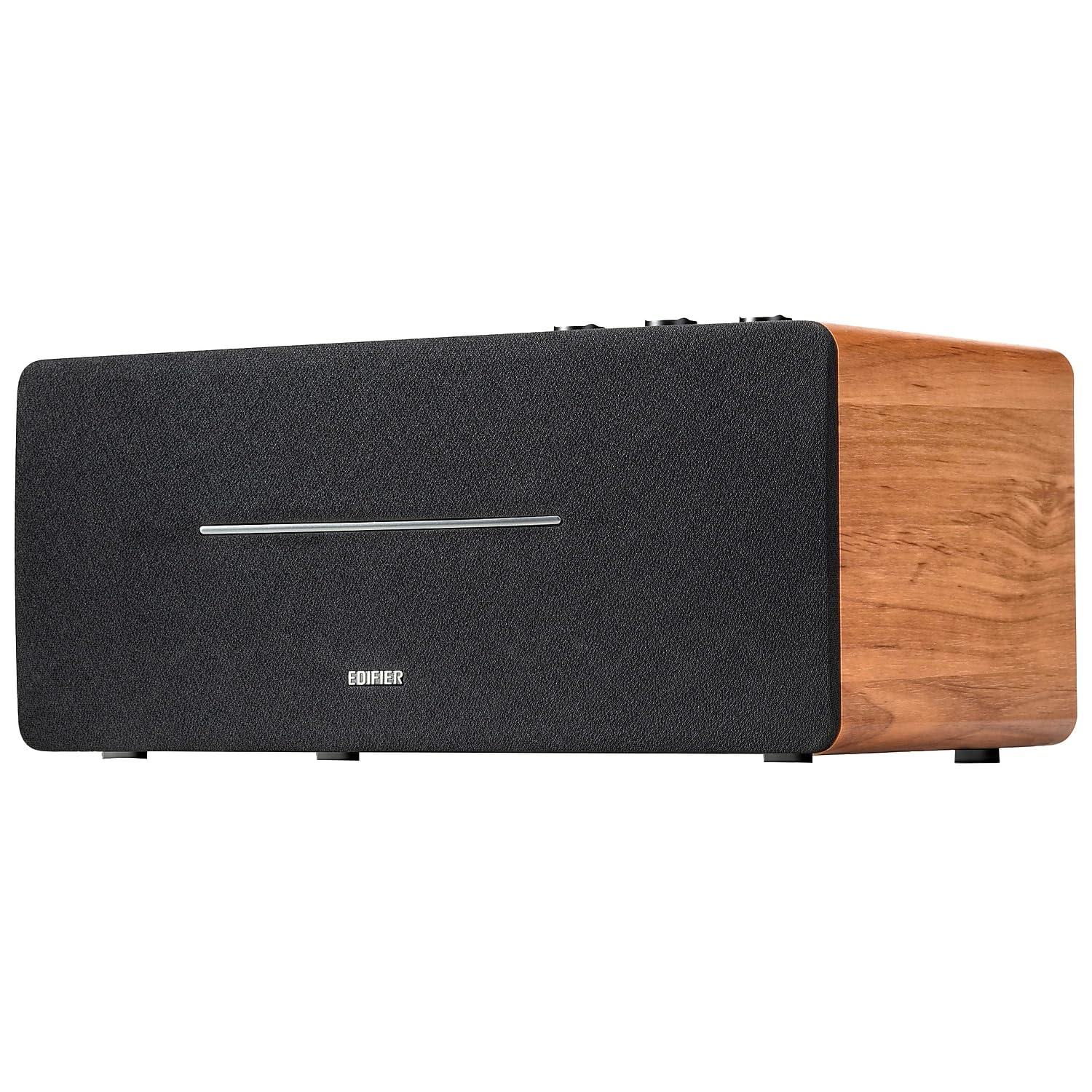 Edifier D12 Integrated Stereo Speakers- Brown