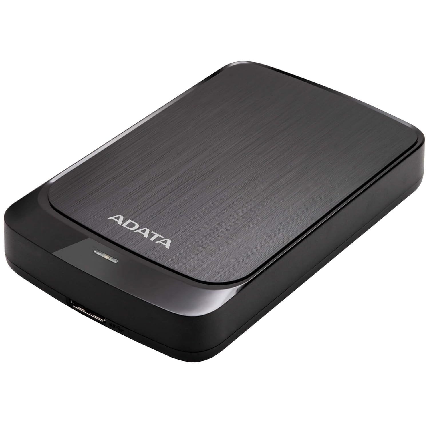 Adata HV320 2Tb 3.5 Inch Sata Iii Slim External Hard Drive/HDD-Black, with Shock Sensor & AES 256 Encryption-Ahv320-2Tu31-Cbk,Usb3.2_Gen_1