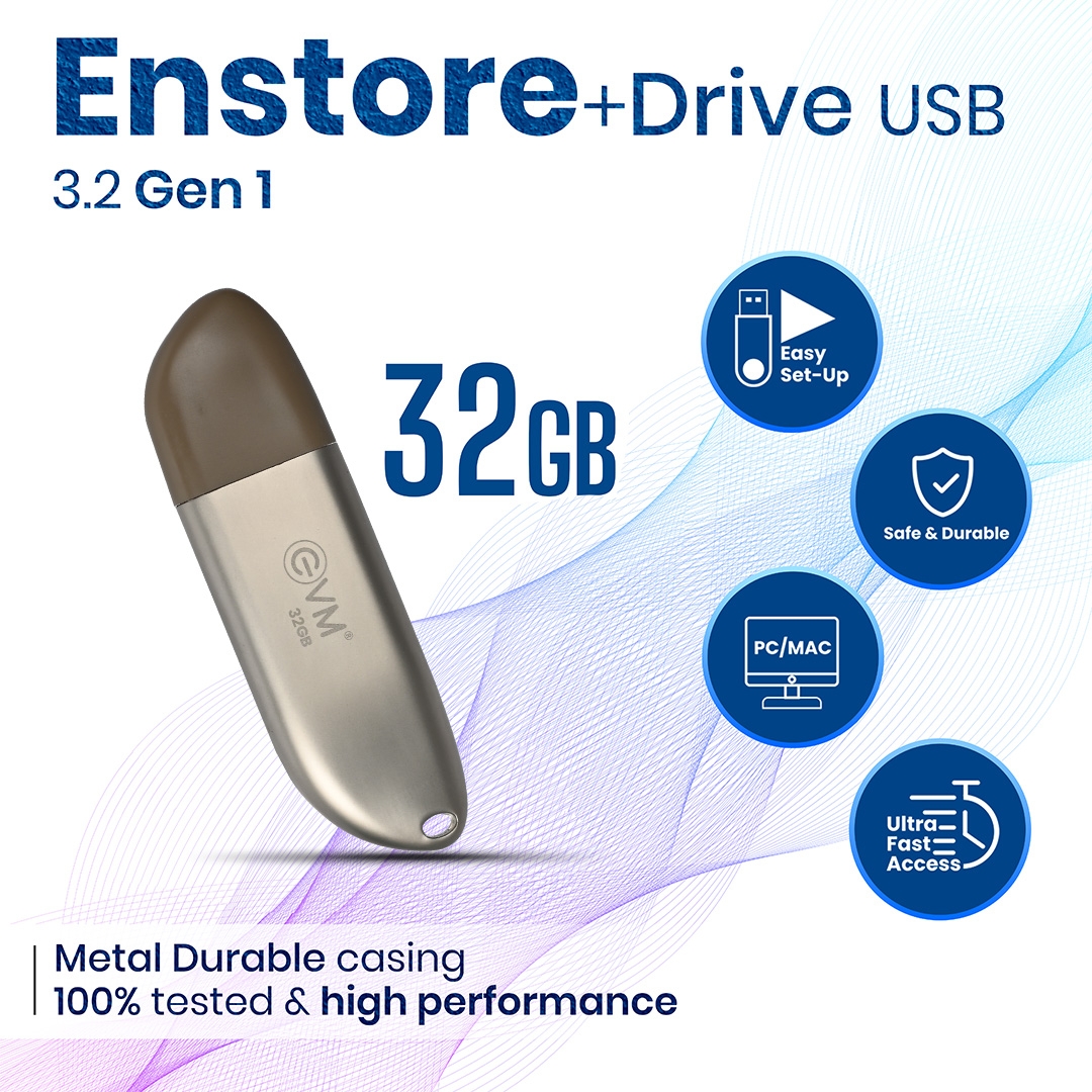 EVM 32GB ENSTORE+ USB 3.2  PEN DRIVE