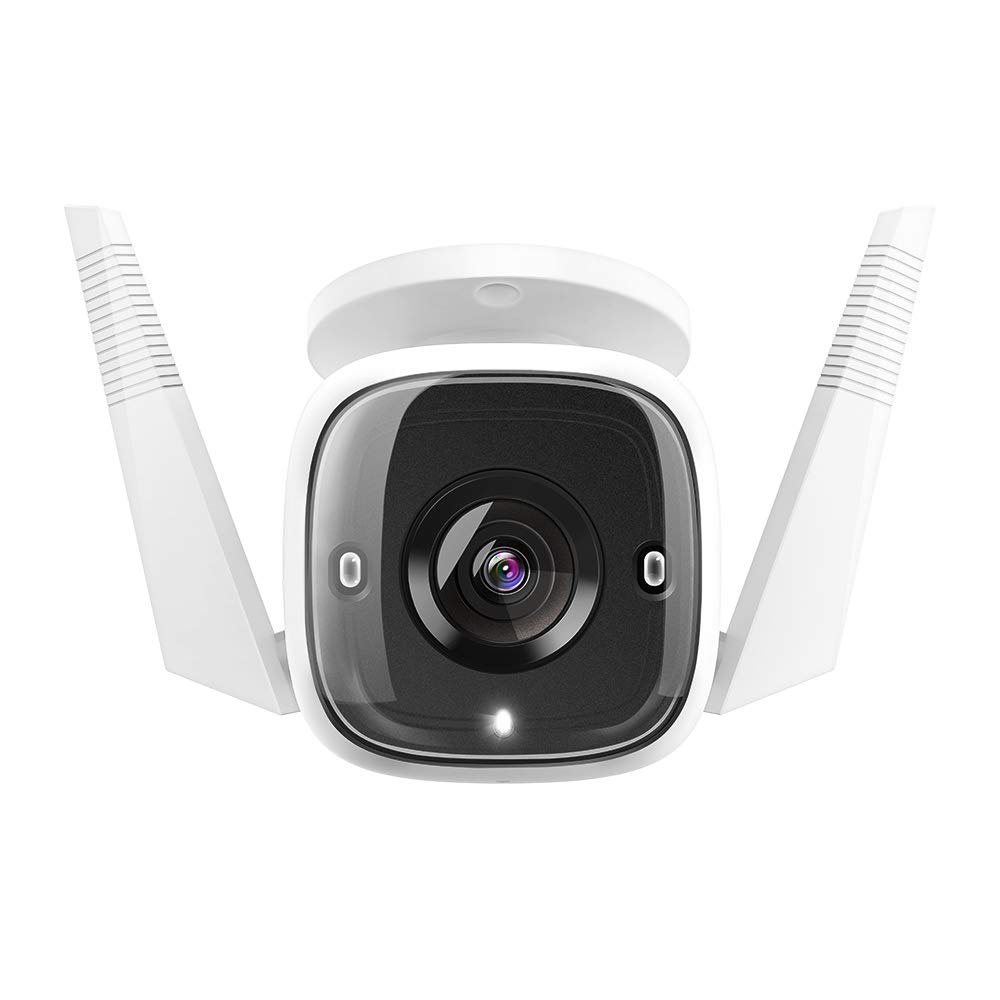 TP-Link Tapo C310 3MP 1296p High Definition Outdoor CCTV Security Wi-Fi Smart Camera, Alexa Enabled, Weatherproof, Night Vision, 2-Way Audio, SD Storage- White