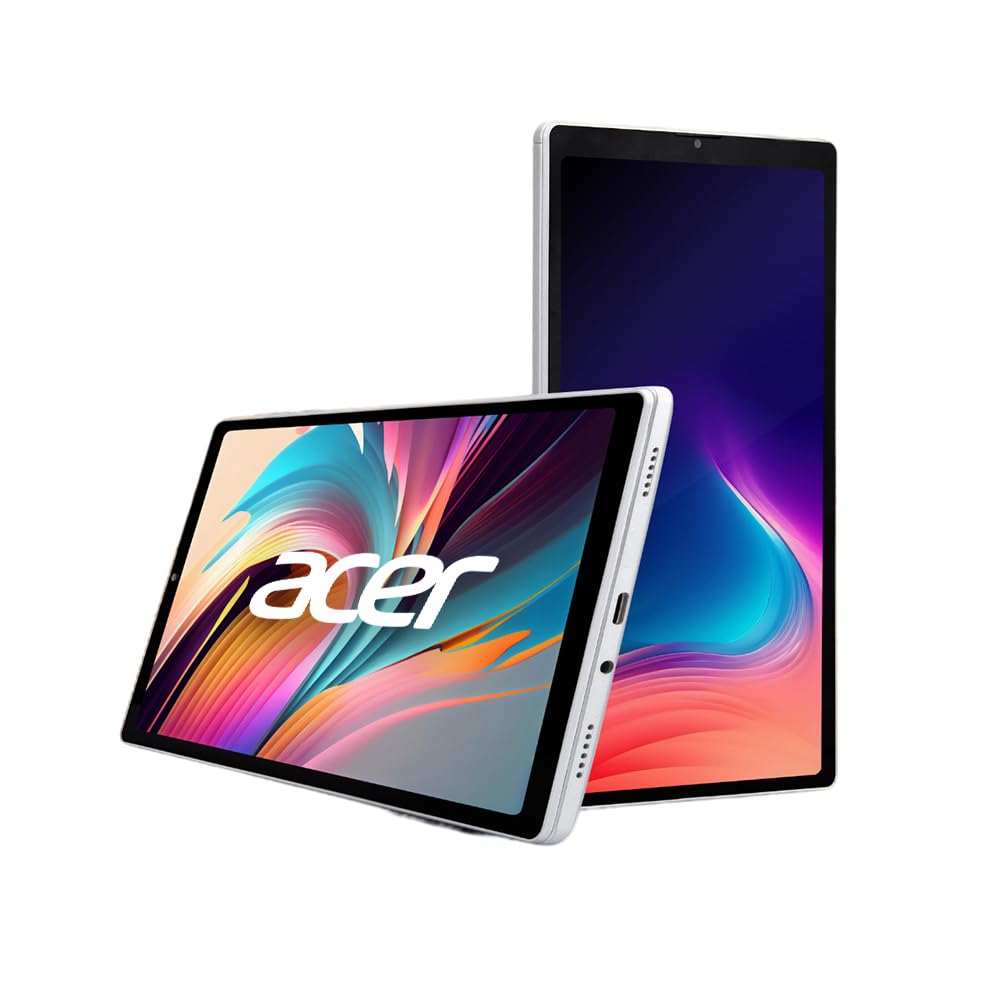 Acer One T9-422L Tablet with 22.09 Cm (8.7") Screen Size with 3 GB RAM and 32 GB Emmc, 350 NITS Brightness IPS Panel, 4G LTE, Android 12- Silver