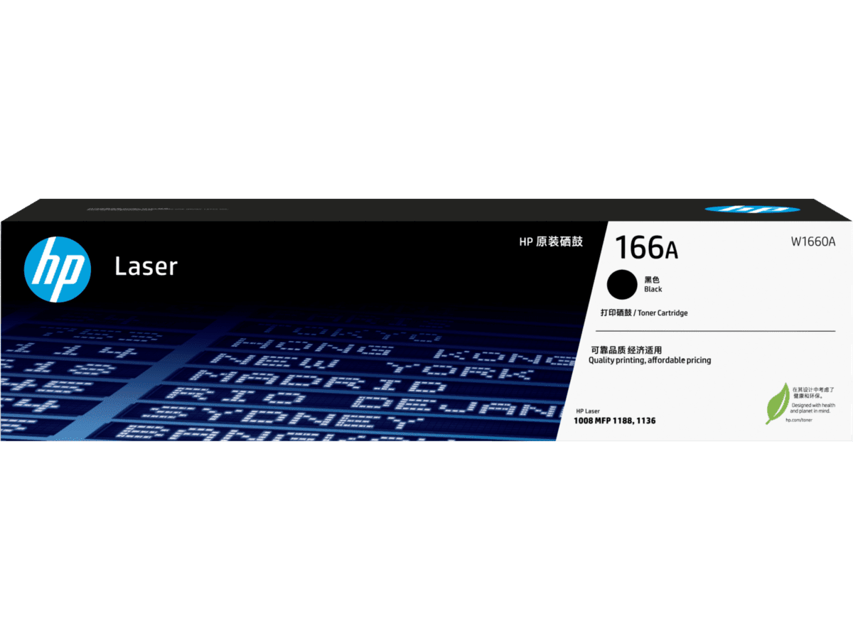 HP 166A Black Original Laser Toner Cartridge