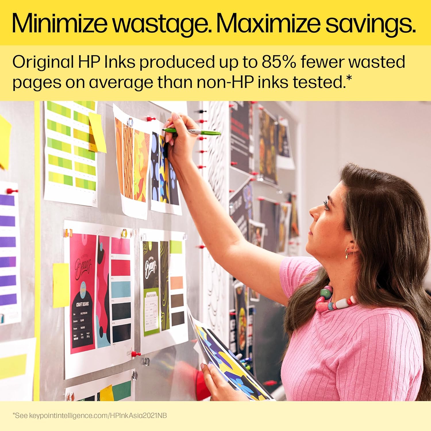 HP GT52 70-ml Yellow Original Ink Bottle- MOH54AA